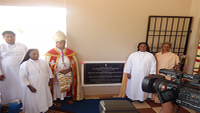 New Dispensary blessing at Chengam -Aug-2015